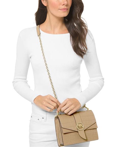 Michael Kors Greenwich Small Convertible Crossbody .